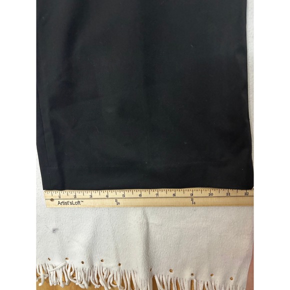 Lauren Ralph Lauren Womens Black Wide Leg Dress Pants Trousers Size 14 Workwear - Picture 5 of 6